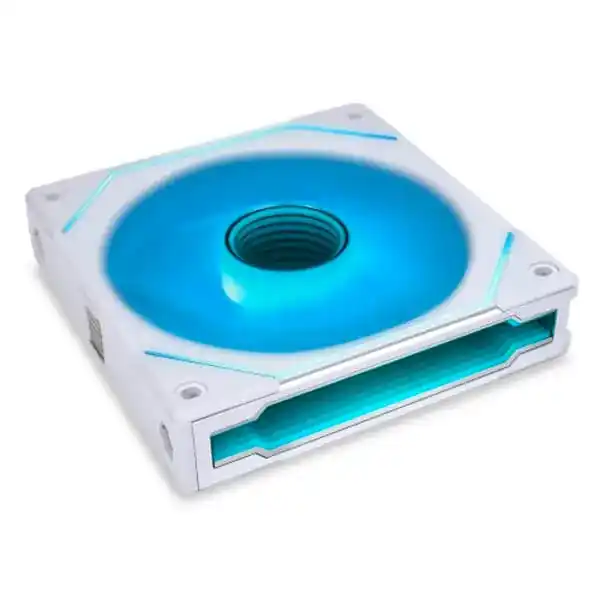 Lian Li UNI Fan SL-INF 120 Triple White Fan (UF-SLIN120-3W) - 3x120mm, Daisy-Chain, Fan Hub Controller 5 Lian Li UNI Fan SL-INF 120 Triple White Fan (UF-SLIN120-3W) - 3x120mm, Daisy-Chain, Fan Hub Controller - Ảnh 5