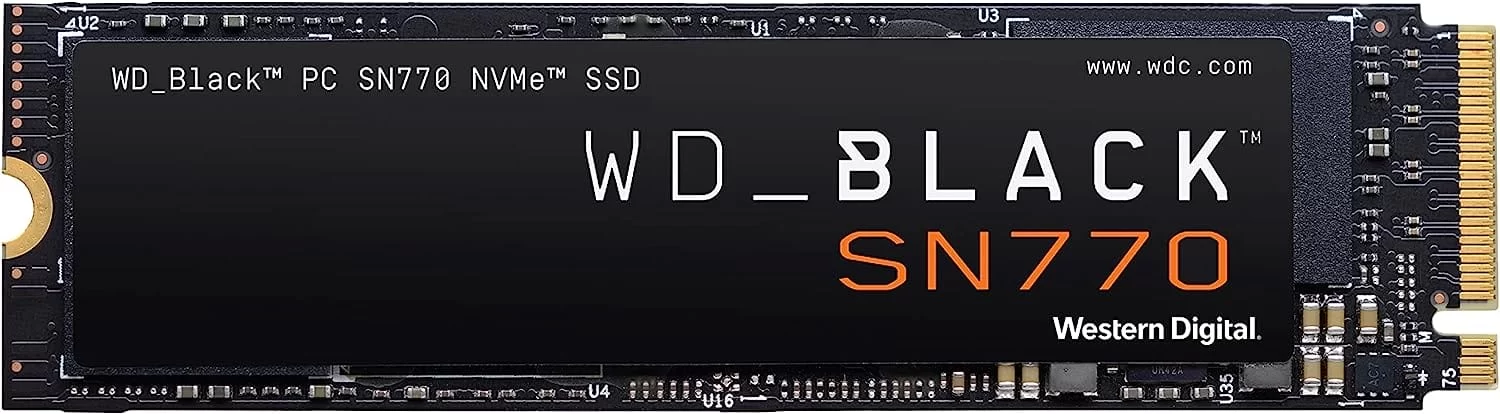 Western Digital WD BLACK SN770 SSD page mb 1
