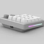 numpad white 6
