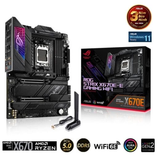 NEW AMD Premium 2023 - ULTIMATE PC 3 ASUS ROG STRIX X670E E GAMING WIFI TTD 1
