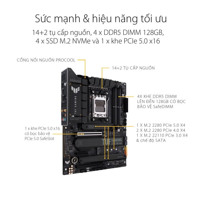 ASUS TUF Gaming X670E PLUS WIFI image 01
