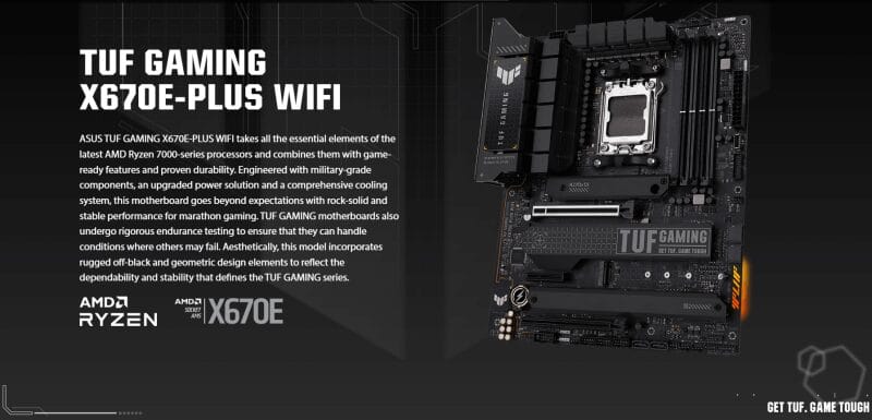 ASUS TUF Gaming X670E PLUS WIFI image 06