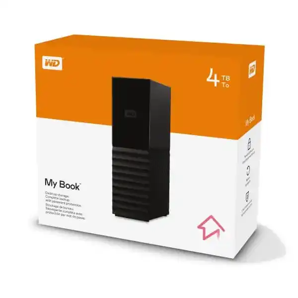 Western Digital My Book 4TB Desktop HDD (WDBBGB0040HBK-SESN) 4 Western Digital My Book 4TB Desktop HDD (WDBBGB0040HBK-SESN) - Ảnh 4
