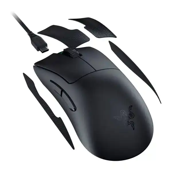 Razer DeathAdder V3 Pro Black HyperSpeed Wireless Ergonomic Gaming Mouse 6 Razer DeathAdder V3 Pro Black HyperSpeed Wireless Ergonomic Gaming Mouse - Ảnh 6
