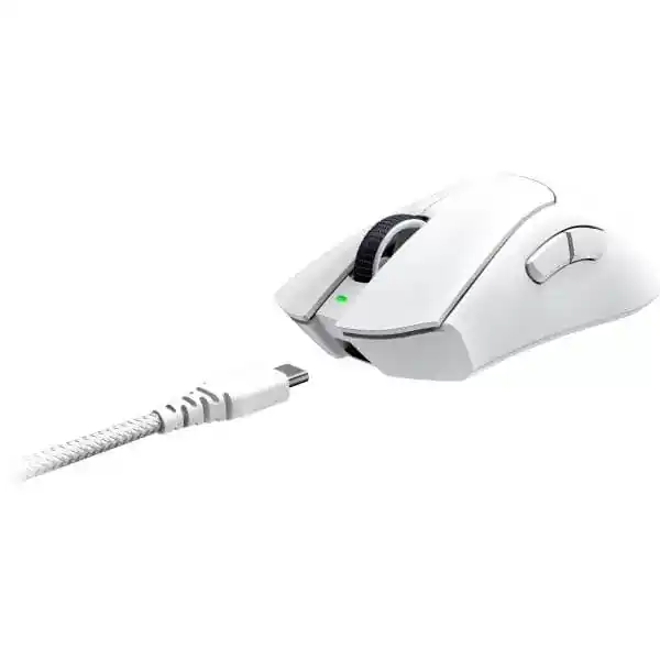 Razer DeathAdder V3 Pro White HyperSpeed Wireless Ergonomic Gaming Mouse 3 Razer DeathAdder V3 Pro White HyperSpeed Wireless Ergonomic Gaming Mouse - Ảnh 3