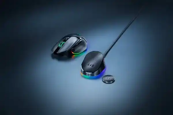 Razer Mouse Dock Pro - Wireless Mouse Charging Dock with Integrated 4KHz Transceiver 2 Razer Mouse Dock Pro - Wireless Mouse Charging Dock with Integrated 4KHz Transceiver - Ảnh 2