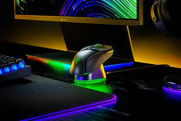 Razer Mouse Dock Pro - Wireless Mouse Charging Dock with Integrated 4KHz Transceiver 3 Razer Mouse Dock Pro - Wireless Mouse Charging Dock with Integrated 4KHz Transceiver - Ảnh 3