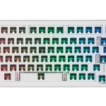 Kit FUHLEN H75S RGB Custom Build Keyboard - 3 mode, Gasket mount, Hot swap, mạch xuôi