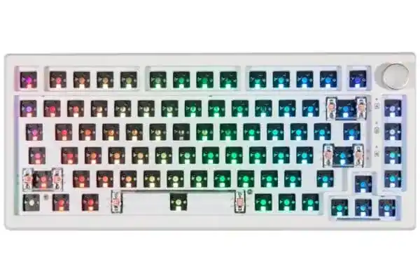 Kit FUHLEN H75S RGB Custom Build Keyboard - 3 mode, Gasket mount, Hot swap, mạch xuôi 1 Kit FUHLEN H75S RGB Custom Build Keyboard - 3 mode, Gasket mount, Hot swap, mạch xuôi