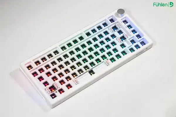 Kit FUHLEN H75S RGB Custom Build Keyboard - 3 mode, Gasket mount, Hot swap, mạch xuôi 4 Kit FUHLEN H75S RGB Custom Build Keyboard - 3 mode, Gasket mount, Hot swap, mạch xuôi - Ảnh 4