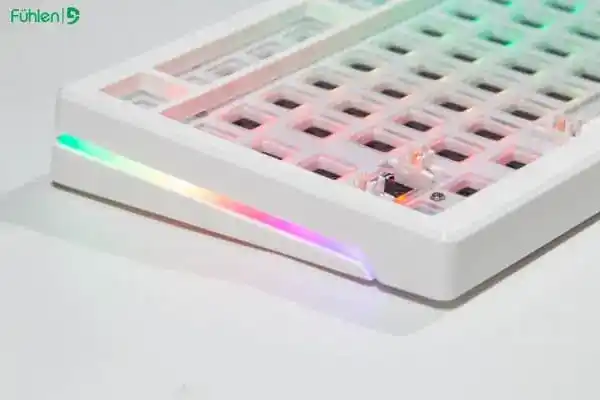 Kit FUHLEN H75S RGB Custom Build Keyboard - 3 mode, Gasket mount, Hot swap, mạch xuôi 3 Kit FUHLEN H75S RGB Custom Build Keyboard - 3 mode, Gasket mount, Hot swap, mạch xuôi - Ảnh 3