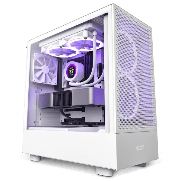 NZXT H5 FLOW WHITE TTD 1