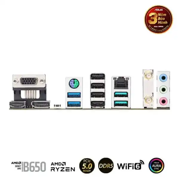 ASUS PRIME B650M-A WIFI-CSM Mainboard 2 ASUS PRIME B650M-A WIFI-CSM Mainboard - Ảnh 2