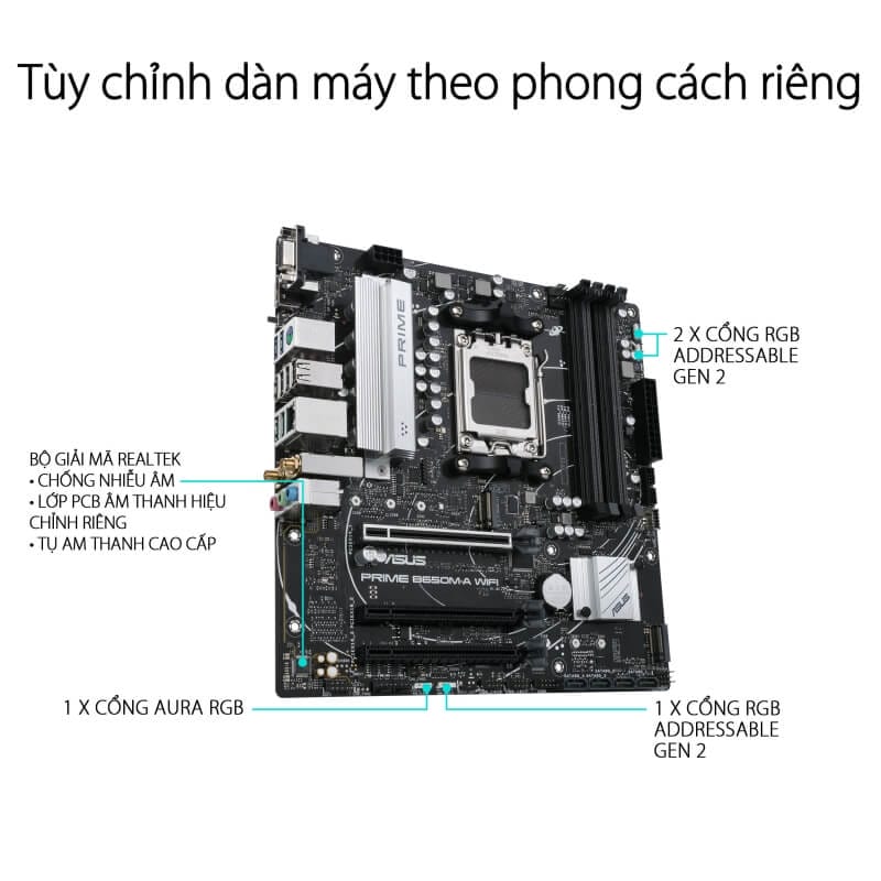 ASUS PRIME B650M-A WIFI-CSM Mainboard 15 PRIME B650M A WIFI TTD spec 4