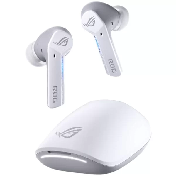 ASUS ROG Cetra True Wireless - Moonlight White Edition In-Ear Headset 2 ASUS ROG Cetra True Wireless - Moonlight White Edition In-Ear Headset - Ảnh 2