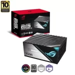 ASUS ROG Thor 1200P2 Platinum II PSU - 1200W, Aura Sync, ROG heatsink, OLED Display, 80 Plus Platinum Fully Modular