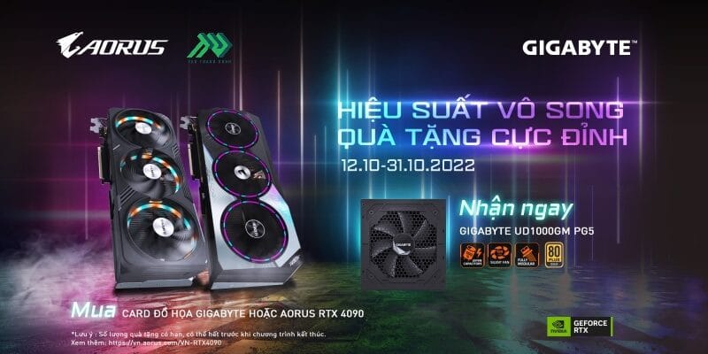HIỆU SUẤT VÔ SONG - QUÀ TẶNG CỰC ĐỈNH 1 RTX40 Promotion Hieu suat vo