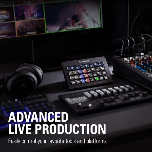 elgato StreamDeck XL - 32 customizable LCD Keys, USB 3.0 Connection 11 10GAT9901 Gallery Stream Deck XL Device shot 02