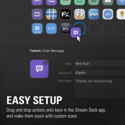 elgato StreamDeck XL - 32 customizable LCD Keys, USB 3.0 Connection 14 10GAT9901 Gallery Stream Deck XL Device shot 08