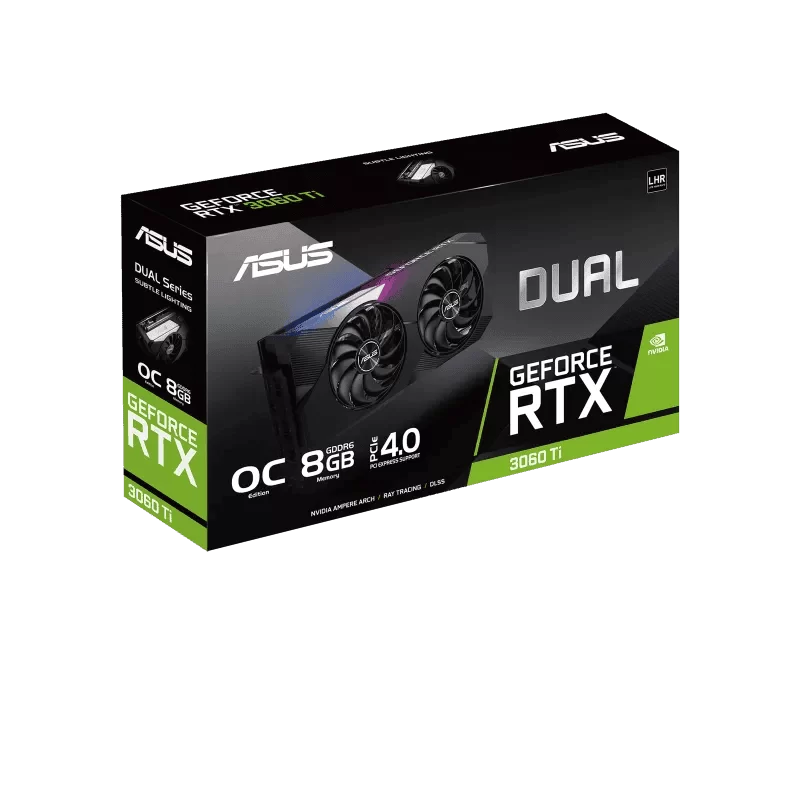 ASUS Dual GeForce RTX™ 3060 Ti V2 OC Edition TTD 21