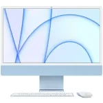 Apple iMac M1 2021 MJV93SA/A - Blue, Apple M1 Chip (8C CPU, 7C GPU), 8GB RAM, 256GB SSD, 24" 4.5K Retina (4480 x 2520), Mac OS