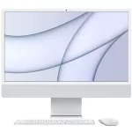 Apple iMac M1 2021 MGTF3SA/A - Silver, Apple M1 Chip (8C CPU, 7C GPU), 8GB RAM, 256GB SSD, 24" 4.5K Retina (4480 x 2520), Mac OS