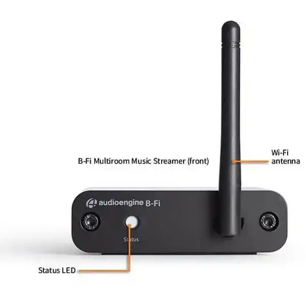 Audioengine B-Fi Multiroom Music Streamer - Airplay, WiFi, Optical, RCA 6 Audioengine B-Fi Multiroom Music Streamer - Airplay, WiFi, Optical, RCA - Ảnh 6