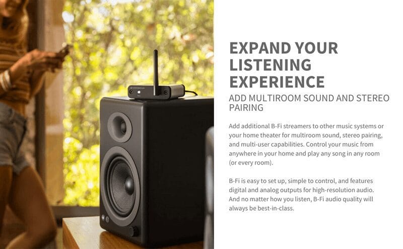 Audioengine B-Fi Multiroom Music Streamer - Airplay, WiFi, Optical, RCA 16 Audio Engine B Fi page 10