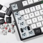 FUHLEN H75S RGB Panda Gaming Keyboard - 3 mode, Gasket mount, Hot swap, mạch xuôi 18 Fuhlen H75S RGB panda ttd 12