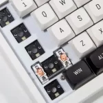 FUHLEN H75S RGB Panda Gaming Keyboard - 3 mode, Gasket mount, Hot swap, mạch xuôi 16 Fuhlen H75S RGB panda ttd 14