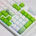 FUHLEN H95S RGB Panda Gaming Keyboard - 3 mode, Gasket mount, Hot swap, mạch xuôi 13 Fuhlen H95S Saola Cherry profile ttd 5