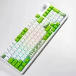 FUHLEN H95S RGB Panda Gaming Keyboard - 3 mode, Gasket mount, Hot swap, mạch xuôi 12 Fuhlen H95S Saola Cherry profile ttd 6