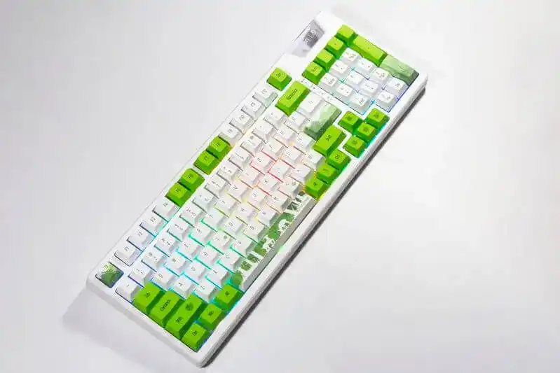 FUHLEN H95S RGB Panda Gaming Keyboard - 3 mode, Gasket mount, Hot swap, mạch xuôi 4 FUHLEN H95S RGB Panda Gaming Keyboard - 3 mode, Gasket mount, Hot swap, mạch xuôi - Ảnh 4
