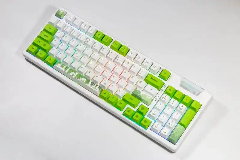 FUHLEN H95S RGB Panda Gaming Keyboard - 3 mode, Gasket mount, Hot swap, mạch xuôi 3 FUHLEN H95S RGB Panda Gaming Keyboard - 3 mode, Gasket mount, Hot swap, mạch xuôi - Ảnh 3