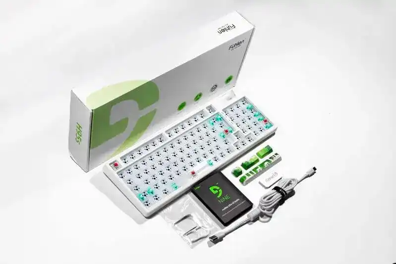 FUHLEN H95S RGB Panda Gaming Keyboard - 3 mode, Gasket mount, Hot swap, mạch xuôi 2 FUHLEN H95S RGB Panda Gaming Keyboard - 3 mode, Gasket mount, Hot swap, mạch xuôi - Ảnh 2