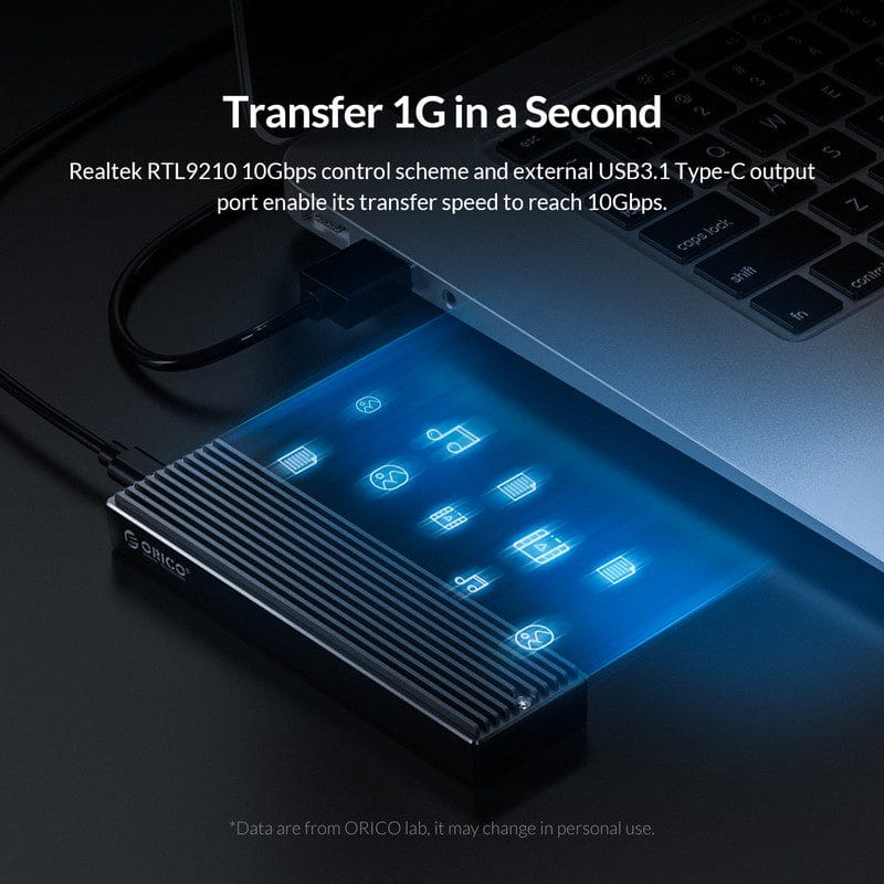 SSD Box Orico M2PV C3 BK 10Gbp page TTD 3