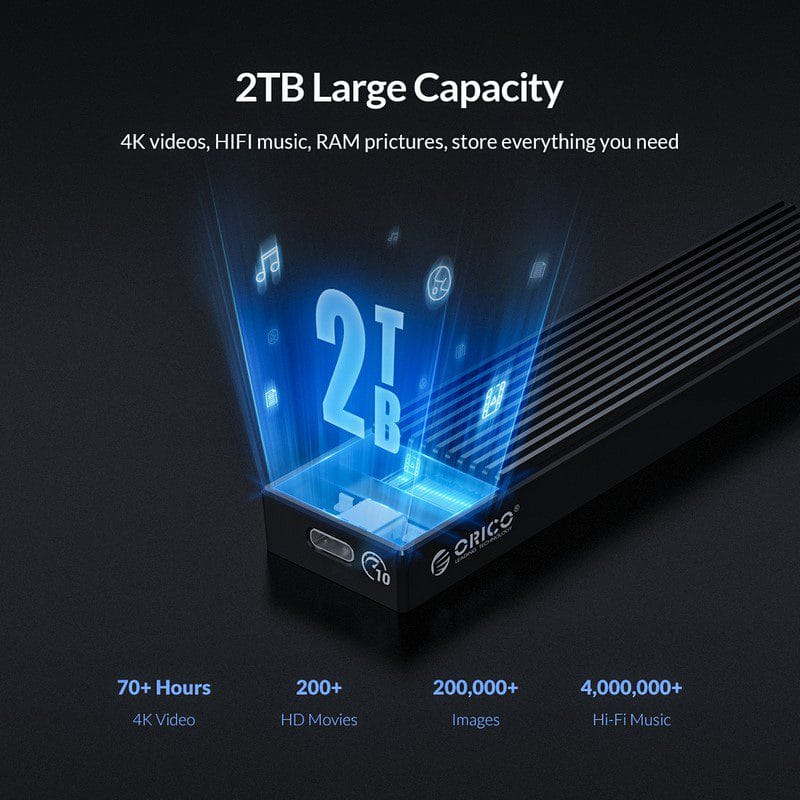 SSD Box Orico M2PV C3 BK 10Gbp page TTD 4