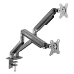Human Motion T6 Pro Dual Monitor Stand - Black
