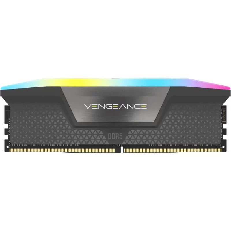 CORSAIR Vengeance RGB 32GB Memory Kit - Black, 32GB (2x16GB) DDR5, 5600MHz, CL36 (CMH32GX5M2B5600C36K) 2 CORSAIR Vengeance RGB 32GB Memory Kit - Black, 32GB (2x16GB) DDR5, 5600MHz, CL36 (CMH32GX5M2B5600C36K) - Ảnh 2