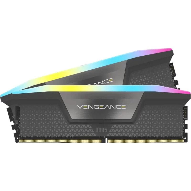 CORSAIR Vengeance RGB 32GB Memory Kit - Black, 32GB (2x16GB) DDR5, 5600MHz, CL36 (CMH32GX5M2B5600C36K) 1 CORSAIR Vengeance RGB 32GB Memory Kit - Black, 32GB (2x16GB) DDR5, 5600MHz, CL36 (CMH32GX5M2B5600C36K)