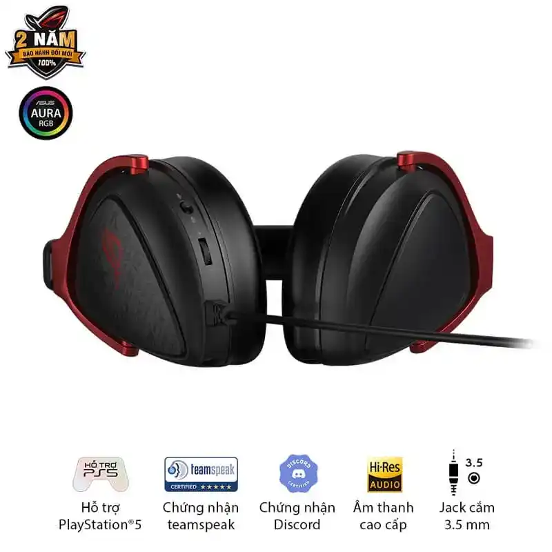 ASUS ROG Delta S Core Gaming Headset - Lightweight, 7.1 surround 4 ASUS ROG Delta S Core Gaming Headset - Lightweight, 7.1 surround - Ảnh 4