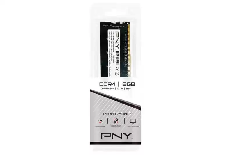 PNY Performance 8GB Memory Kit - Black, 8GB(1x8GB), 2666MHz CL16 (MD8GSD42666) 1 PNY Performance 8GB Memory Kit - Black, 8GB(1x8GB), 2666MHz CL16 (MD8GSD42666)