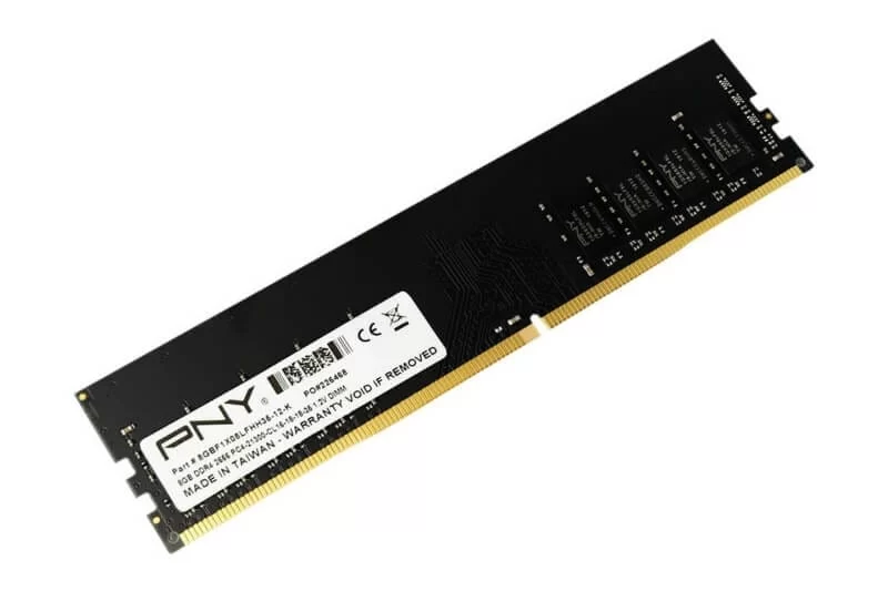 PNY Performance 8GB Memory Kit - Black, 8GB(1x8GB), 2666MHz CL16 (MD8GSD42666) 2 PNY Performance 8GB Memory Kit - Black, 8GB(1x8GB), 2666MHz CL16 (MD8GSD42666) - Ảnh 2