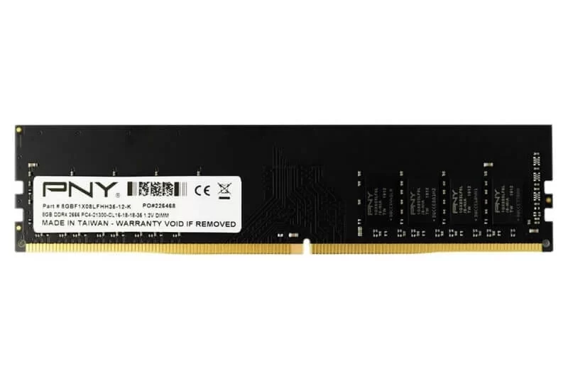 PNY Performance 8GB Memory Kit - Black, 8GB(1x8GB), 2666MHz CL16 (MD8GSD42666) 3 PNY Performance 8GB Memory Kit - Black, 8GB(1x8GB), 2666MHz CL16 (MD8GSD42666) - Ảnh 3
