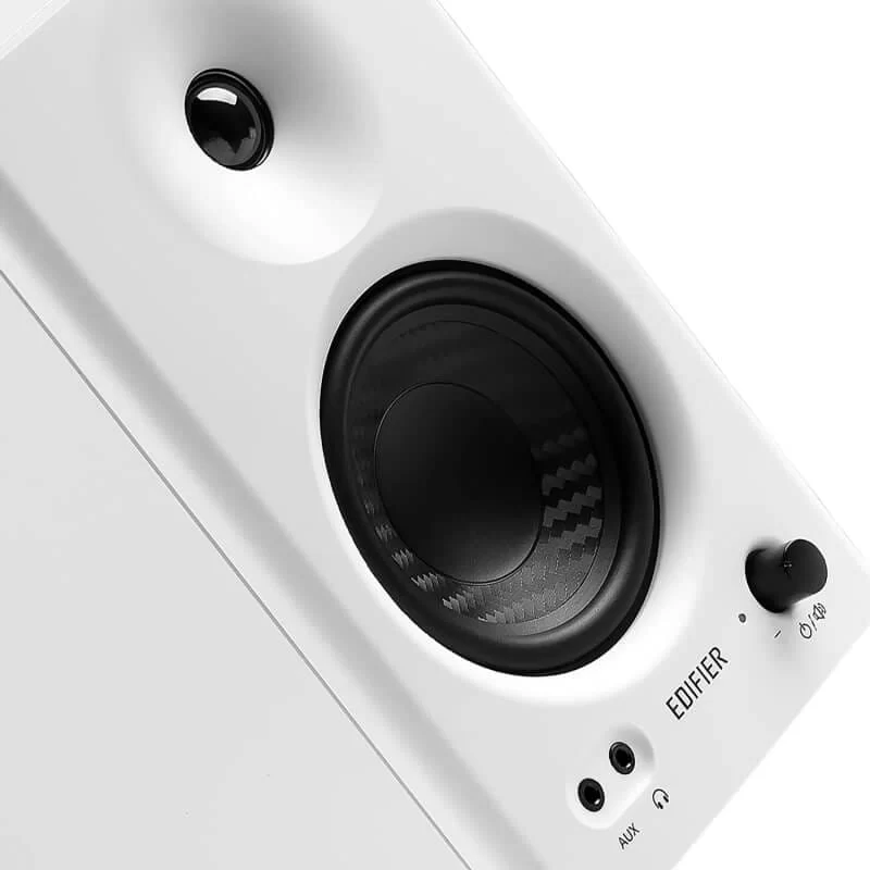 Edifier MR4 White Powered Studio LCD Speakers - 2.0 Speaker 3 Edifier MR4 White Powered Studio LCD Speakers - 2.0 Speaker - Ảnh 3