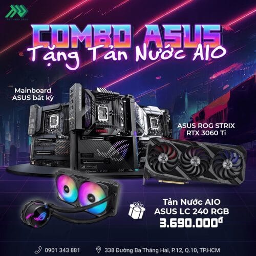 COMBO ASUS tặng tản nước AIO 1 FacebookPost ComboAsusTangTanNuocAIO