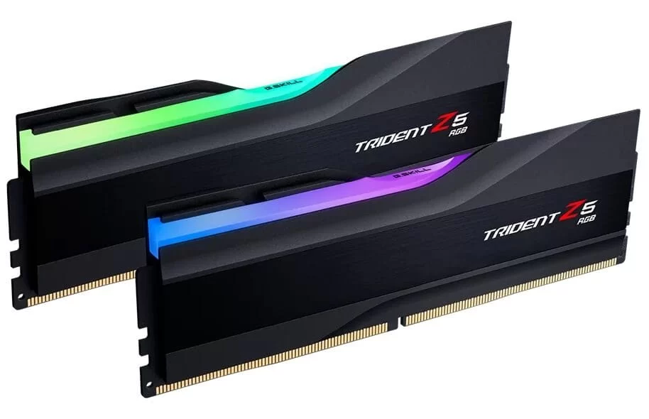 G.Skill Trident Z5 RGB Black 32GB (2x16GB) DDR5 Memory Kit - Intel XMP, 6000MHz CL40 (F5-6000J4040F16GX2-TZ5RK) 4 G.Skill Trident Z5 RGB Black 32GB (2x16GB) DDR5 Memory Kit - Intel XMP, 6000MHz CL40 (F5-6000J4040F16GX2-TZ5RK) - Ảnh 4