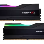 G.Skill Trident Z5 RGB Black 32GB (2x16GB) DDR5 Memory Kit - Intel XMP, 6000MHz CL40 (F5-6000J4040F16GX2-TZ5RK)