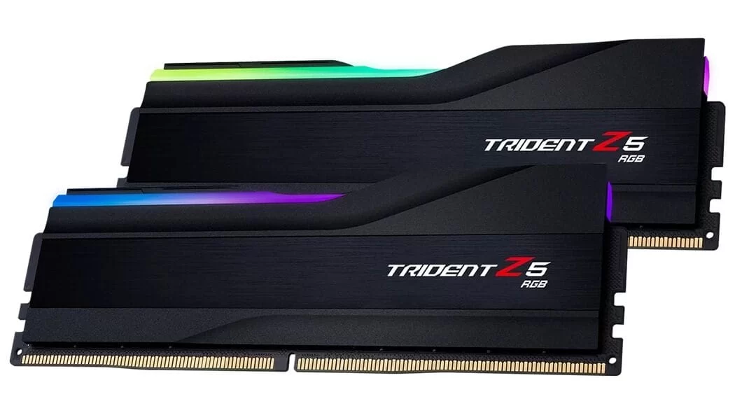 G.Skill Trident Z5 RGB Black 32GB (2x16GB) DDR5 Memory Kit - Intel XMP, 6000MHz CL40 (F5-6000J4040F16GX2-TZ5RK) 5 G.Skill Trident Z5 RGB Black 32GB (2x16GB) DDR5 Memory Kit - Intel XMP, 6000MHz CL40 (F5-6000J4040F16GX2-TZ5RK) - Ảnh 5