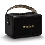 Marshall Kilburn II Portable Speakers - Black and Brass, Pin 20H, 36W, Bluetooth, AUX